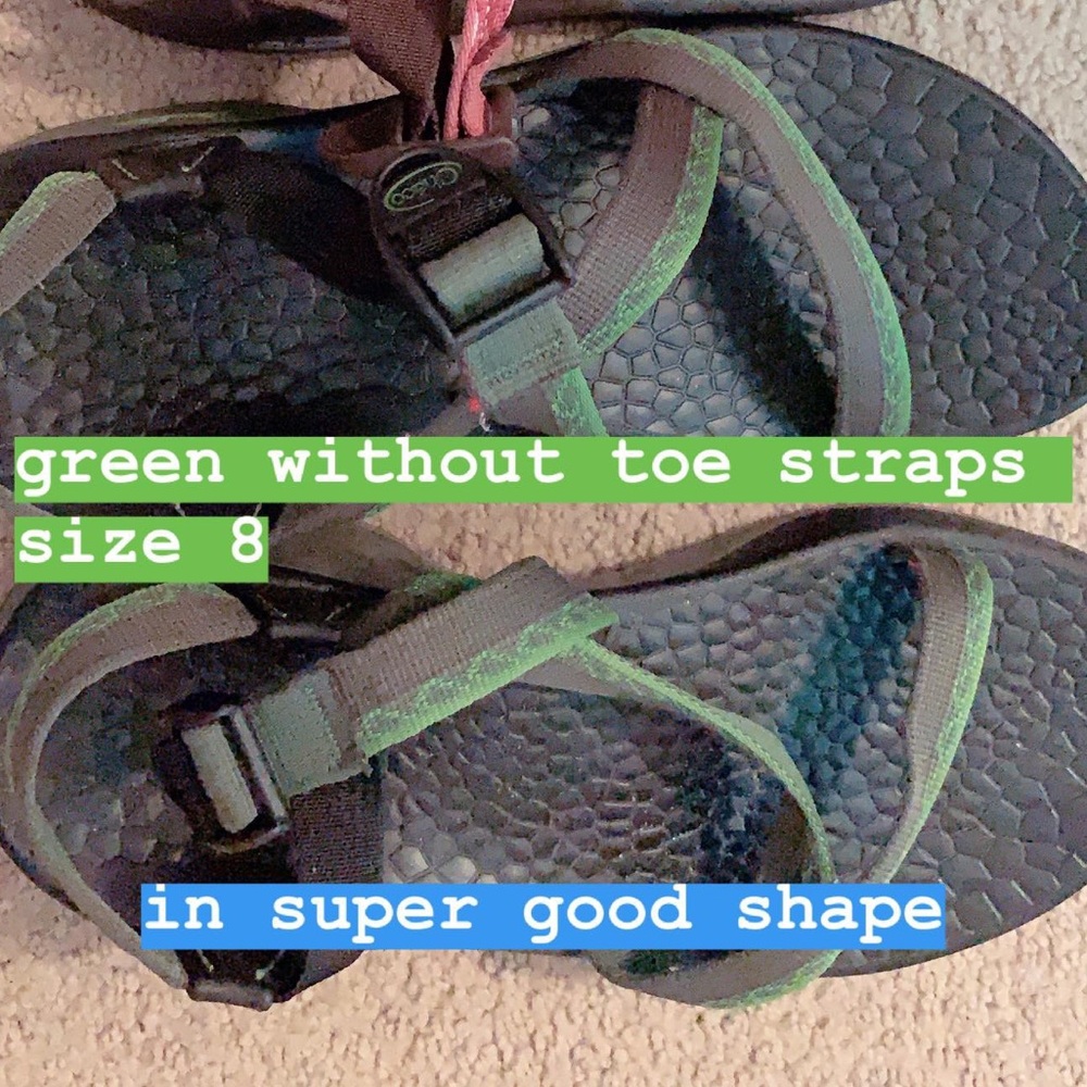 green chacos